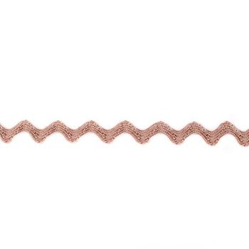 Zackenlitze 13mm Breit Taupe